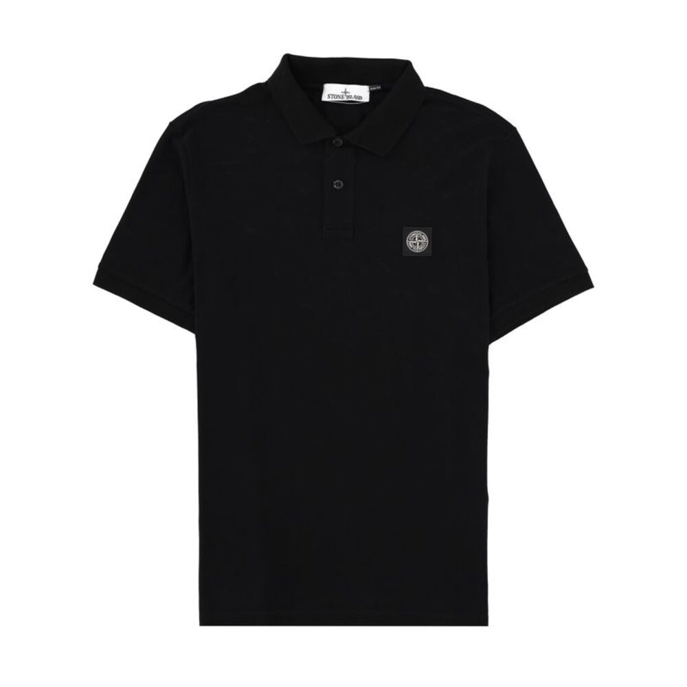 Stone Island Men Polo With Logo